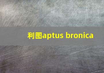 利图aptus bronica